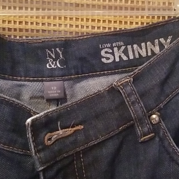 NY&C Dark wash denim jean. - Picture 2 of 3